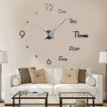 2021 Роскошные акриловые наклейки для часов Home Decor Horloge Big DIY 3D Digital Home Wall Sstickers Часы Дизайн Современные настенные часы Hor